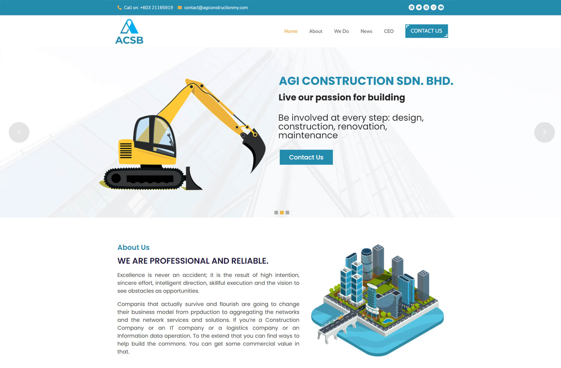 WE ARE PROFESSIONAL AND RELIABLE.